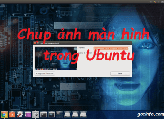 Cách chụp ảnh màn hình Ubuntu đơn giản nhất