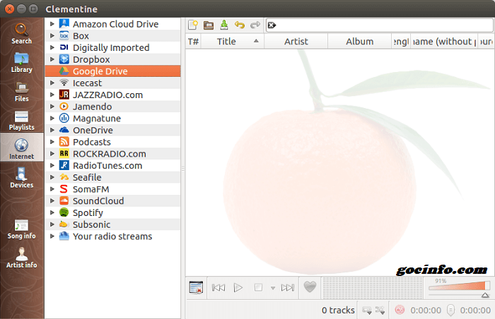 Top phần mềm nghe nhạc trên Linux Ubuntu