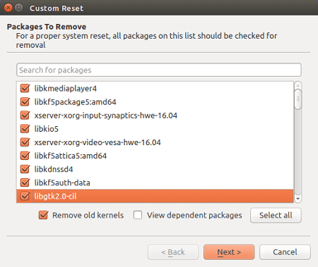 Cách reset lại Ubuntu về trạng thái ban đầu không cần cài đặt lại