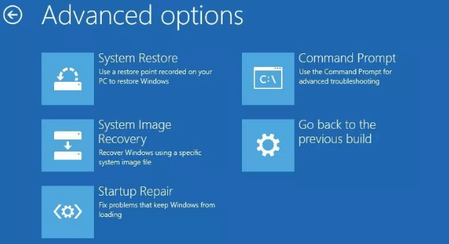 Hướng dẫn Restore Windows 10 từ file sao lưu