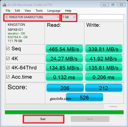 Phần mềm kiểm tra tốc độ đọc ghi ổ cứng SSD/HDD/USB