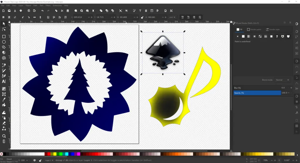 Inkscape – Phần mềm thiết kế vector miễn phí thay thế Illustrator